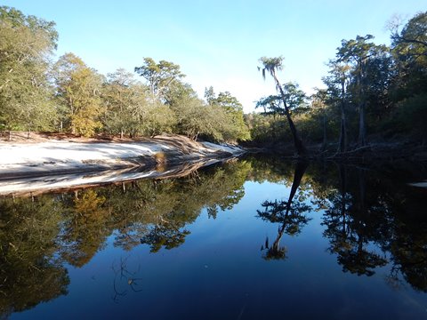 paddling Suwannee River, Roline Boat Ramp