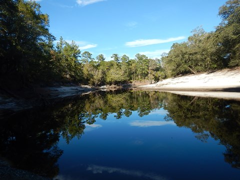 paddling Suwannee River, Roline Boat Ramp