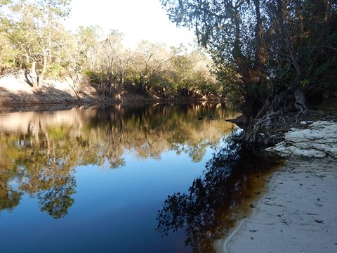 paddling Suwannee River, Turner Boat Ramp