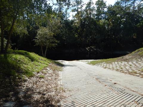 paddling Suwannee River, Cone Bridge