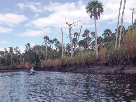 paddling Otter Creek, kayak, canoe