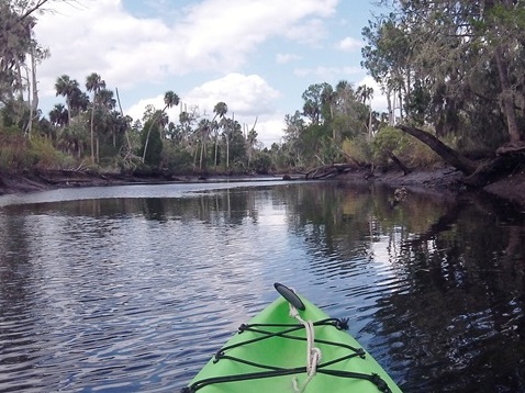 paddling Otter Creek, kayak, canoe