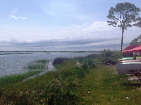 paddling, Apalachicola Bay, St. George Island