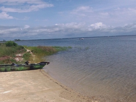 paddling, Apalachicola Bay, St. George Island