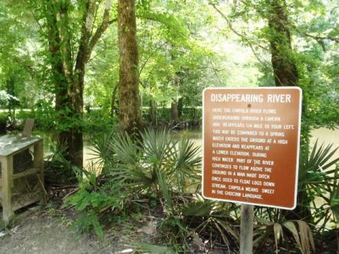 Florida Panhandle, Chipola River, Florida Caverns