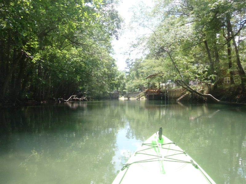 Paddling Holmes Creek, Panhandle