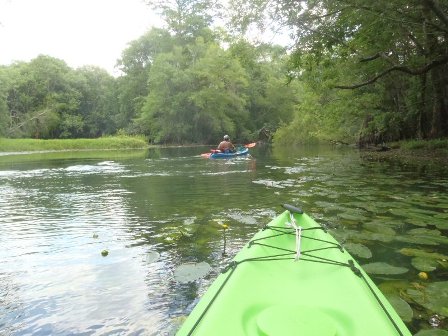 Paddling Holmes Creek, Panhandle