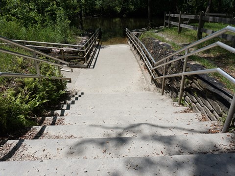 paddling Holmes Creek