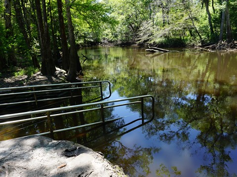 paddling Holmes Creek