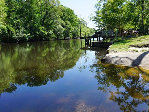 paddling Holmes Creek