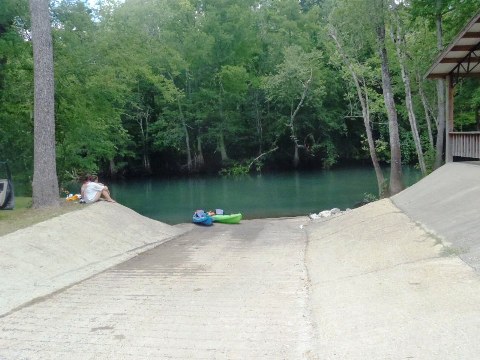 paddling Holmes Creek