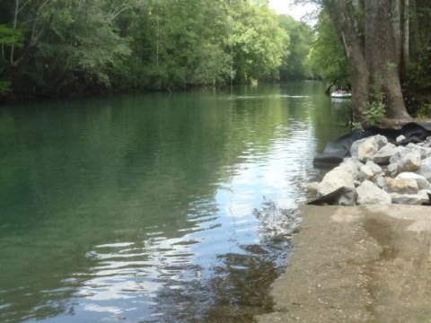 paddling Holmes Creek