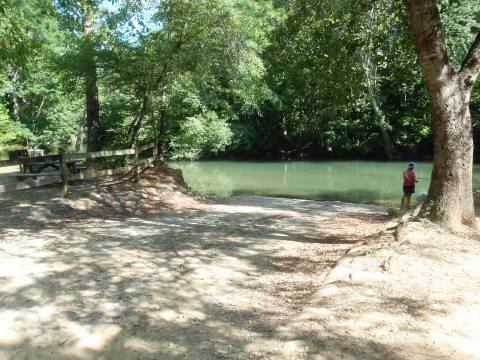 paddling Holmes Creek