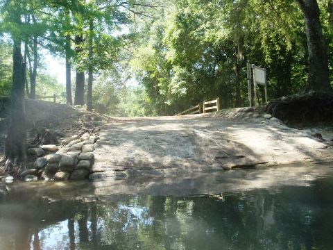 paddling Holmes Creek