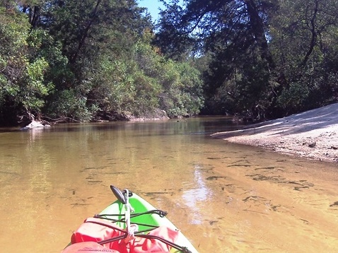 paddling Juniper Creek, Panhandle