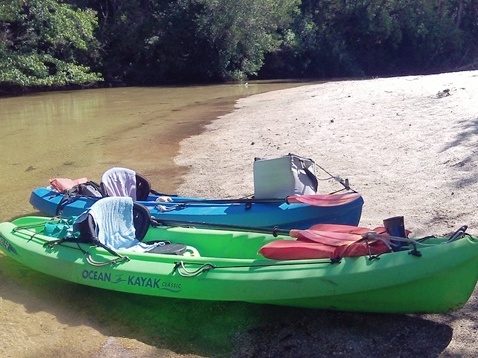 paddling Juniper Creek, Panhandle