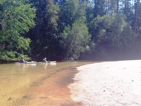 paddling Juniper Creek, Panhandle