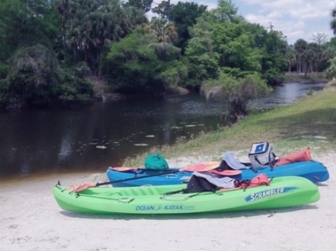 Paddling Loxahatchee River, Riverbend Park, kayak, canoe