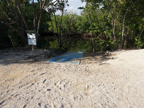 paddle Oleta River, south Florida