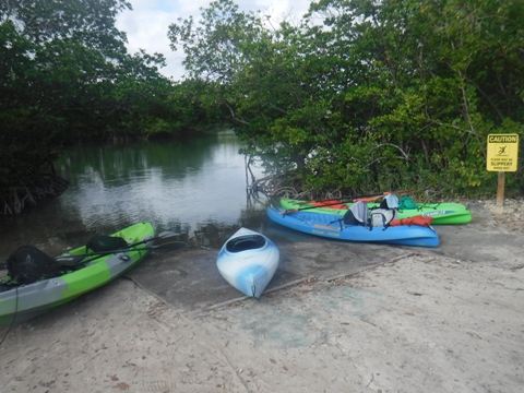 paddle Oleta River, south Florida