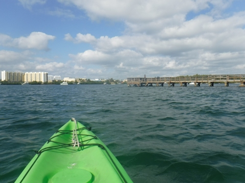 paddle Oleta River, south Florida