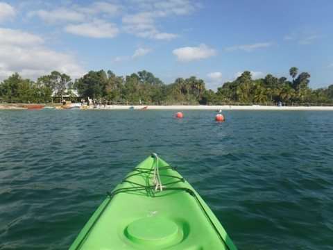 paddle Oleta River, south Florida